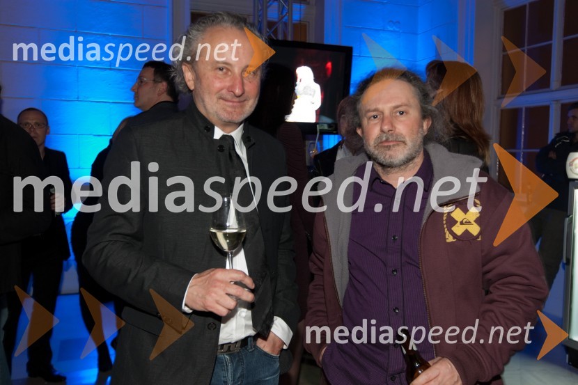 Peter Bratuša, režiser in Miha Hočevar, režiserViktorji 2010, zaključna zabava