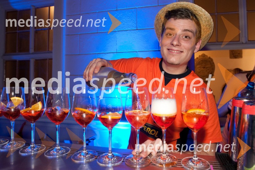 Žiga Kovačič, barmanViktorji 2010, zaključna zabava