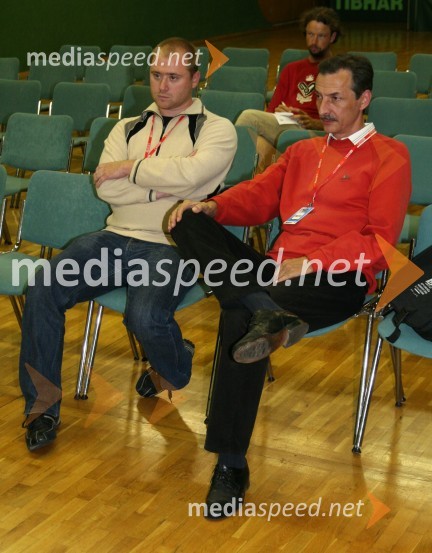 Gregor Žvab in Miha ŽibratKošarkarski turnir Alpos