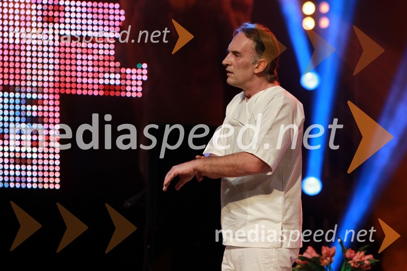 Jonas Žnidaršič, igralecViktorji 2010, dogajanje v dvorani