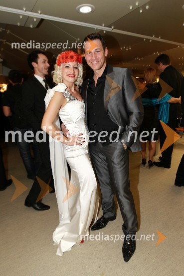 Alya in Marko Vozelj, pevcaViktorji 2010, zaključna zabava