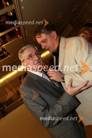 Petar Radović, TV Slovenija in Igor PirkovičViktorji 2010, zaključna zabava