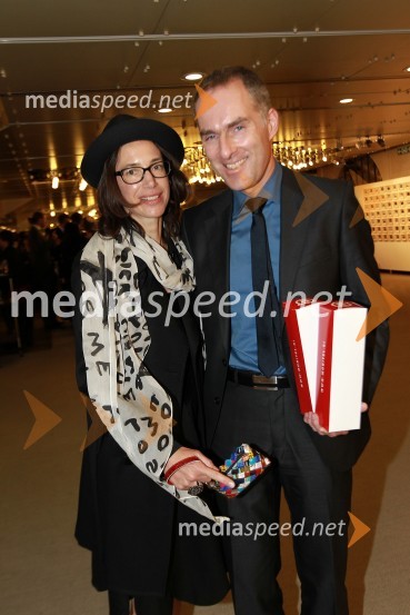 Igor E. Bergant, novinar in soprogaViktorji 2010, zaključna zabava