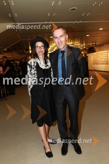 Igor E. Bergant, novinar in soprogaViktorji 2010, zaključna zabava