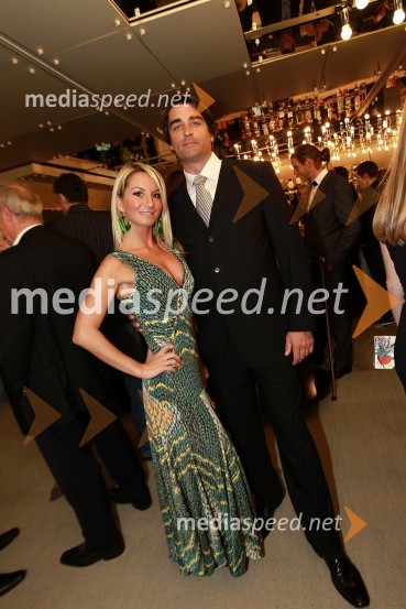 Anja Bohinc Rupret in Matej RupretViktorji 2010, zaključna zabava