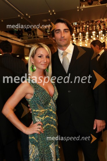 Anja Bohinc Rupret in Matej RupretViktorji 2010, zaključna zabava