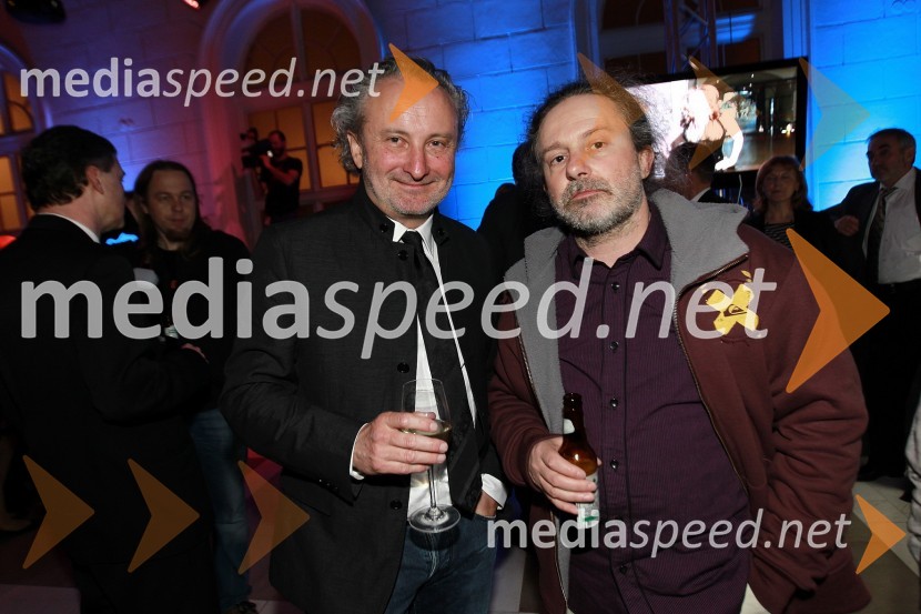 Peter Bratuša, režiser in Miha Hočevar, režiserViktorji 2010, zaključna zabava