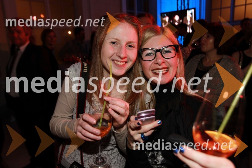 Katja Kodba, fotografinja in Natalija Pihler, profesorica nemščine
Viktorji 2010, zaključna zabava