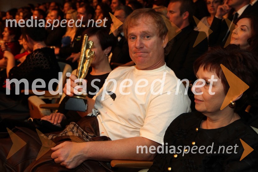 Sašo Hribar, televizijski voditeljViktorji 2010, dogajanje v dvorani