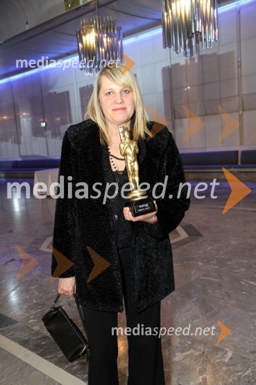 Polona Sepe, scenaristka in režiserkaViktorji 2010, zaključna zabava