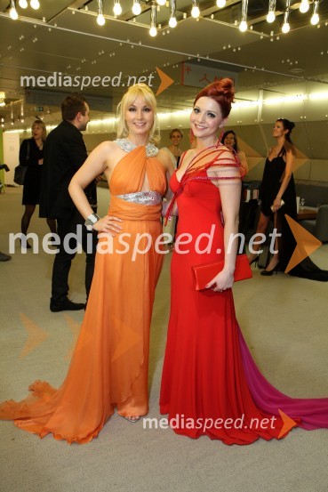 Saša Lendero in Tanja Žagar, pevkiViktorji 2010, zaključna zabava