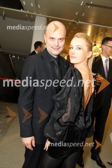 Janez Lombergar, direktor Televizije Slovenija in ...Viktorji 2010, zaključna zabava