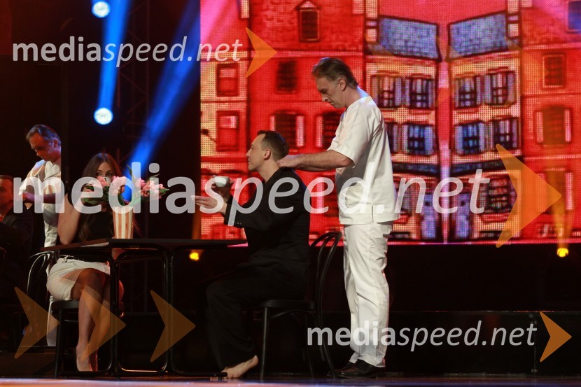 Zlatan Čordić - Zlatko, raper in Jonas Žnidaršič, igralecViktorji 2010, dogajanje v dvorani