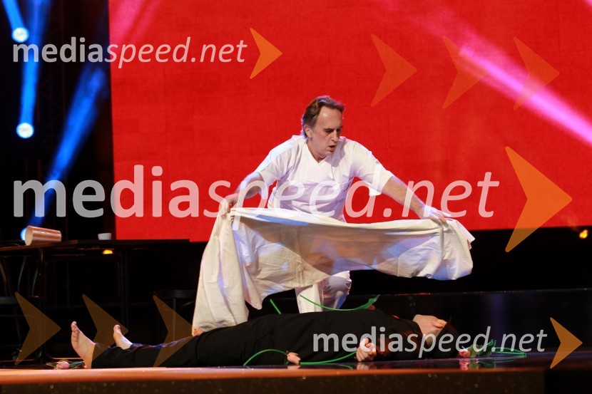 Zlatan Čordić - Zlatko, raper in Jonas Žnidaršič, igralecViktorji 2010, dogajanje v dvorani