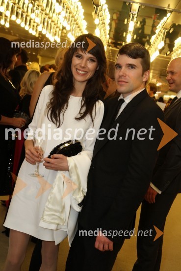 Ula Furlan, voditeljica ter igralka in ...Viktorji 2010, zaključna zabava