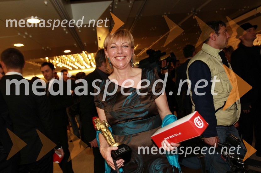 Rosvita Pesek, novinarka TV SlovenijaViktorji 2010, zaključna zabava