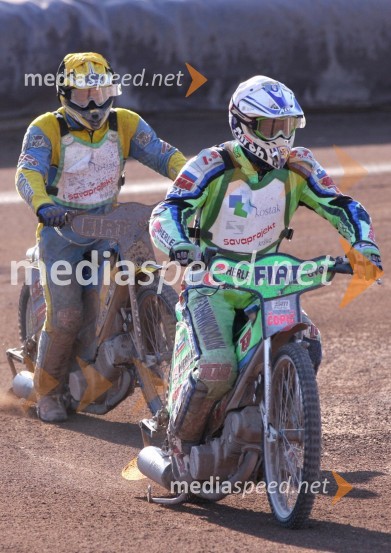 Beno Lipnik (Slovenija) in Matic Voldrih (Slovenija)Speedway, pokalno prvenstvo ekip Slovenija:Češka