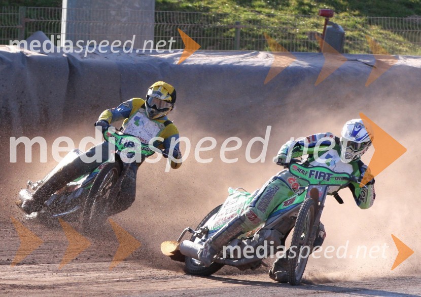Beno Lipnik (Slovenija) in Matic Voldrih (Slovenija)Speedway, pokalno prvenstvo ekip Slovenija:Češka