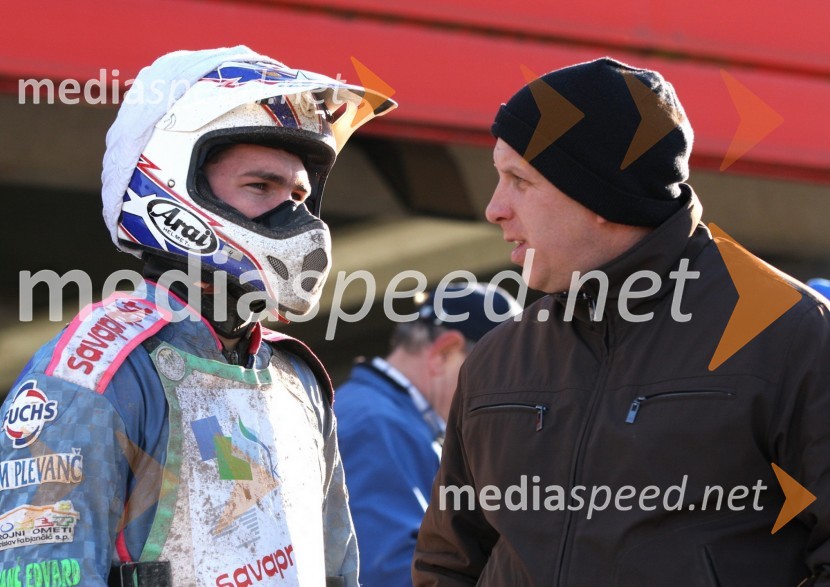 Matija Duh (Slovenija) in Tomaž Drnač, DT tuningSpeedway, pokalno prvenstvo ekip Slovenija:Češka