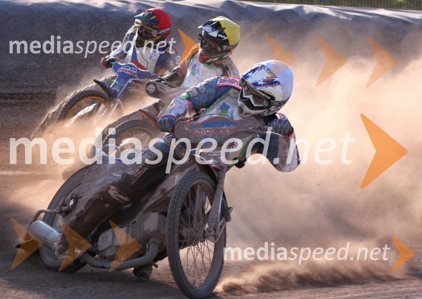 Matija Duh (Slovenija) in Aleksander Čonda (Slovenija)Speedway, pokalno prvenstvo ekip Slovenija:Češka