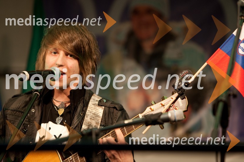 Peter Vode, glasbenikPetra Majdič se je poslovila od športne kariere