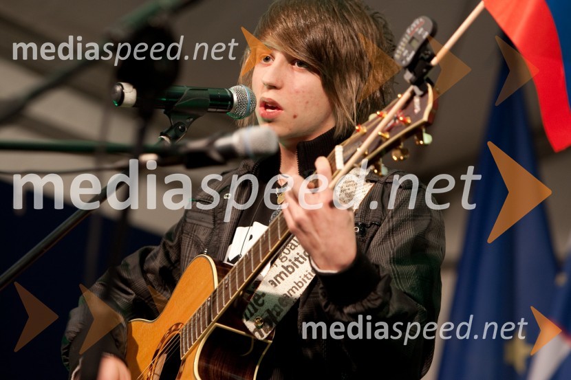 Peter Vode, glasbenikPetra Majdič se je poslovila od športne kariere