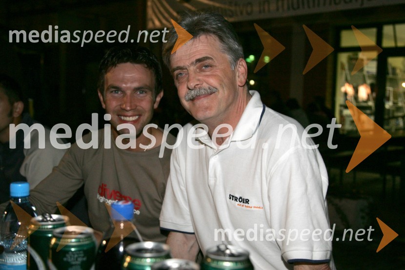 Sebastian Ulamek, poljski spidvejist in Szczepan Bukowski, poljski selektor (umrl 10.8.2007)SPEEDWAY, EP parov finale, Lendava