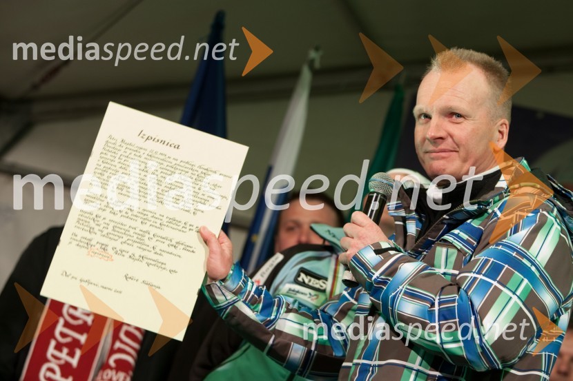 Robert Slabanja, prvi trener Petre MajdičPetra Majdič se je poslovila od športne kariere