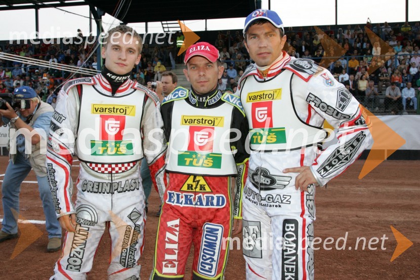 Poljski spidvejisti: Marcin Rempala, Wieslaw Jaguš, Sebastian UlamekSPEEDWAY, EP parov finale, Lendava