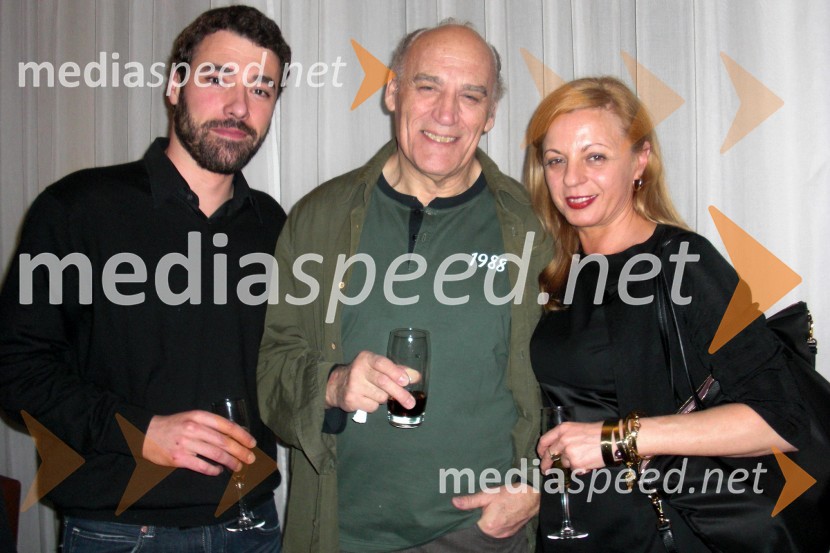 ..., Manuel de Blas, legendarni filmski igralec in Livija Pandur, dramaturginjaPremiera predstave Somrak bogov režiserja Tomaža Pandurja
