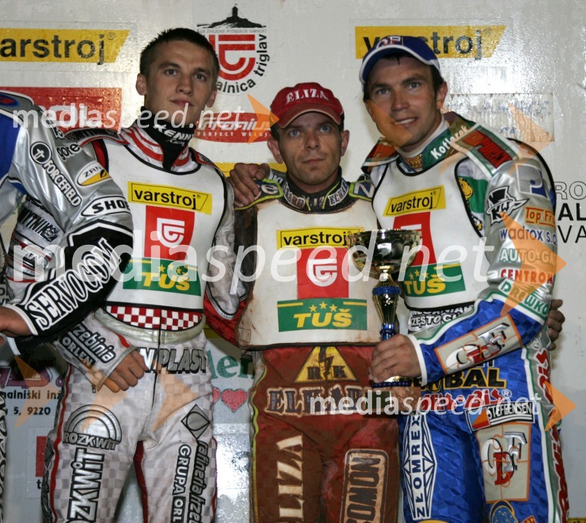 Poljski spidvejisti: Marcin Rempala, Wieslaw Jaguš, Sebastian UlamekSPEEDWAY, EP parov finale, Lendava