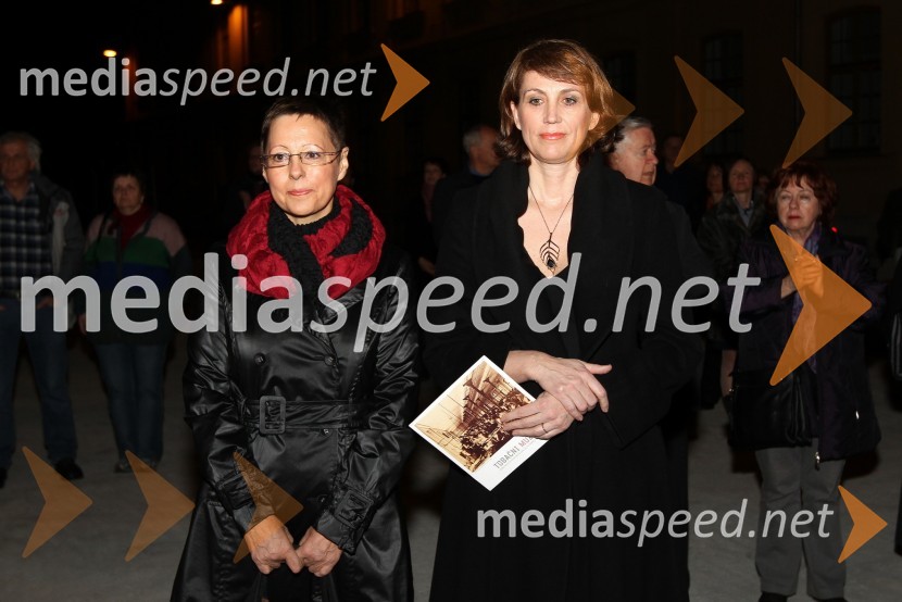 Breda Brezovar Papež, direktorica za korporativne zadeve Tobačne in Pia Barborič Jurjaševič, generalna direktorica podjetja Tobačna LjubljanaOdprtje Tobačnega muzeja