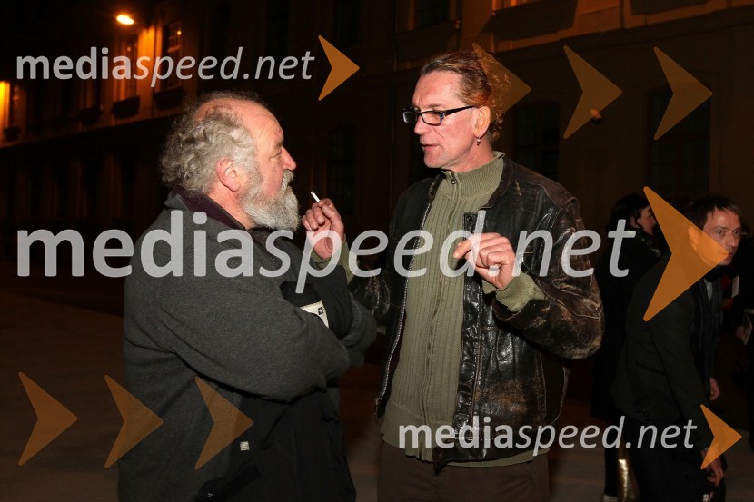 ... in Simon Kardum, direktor Kino ŠiškaOdprtje Tobačnega muzeja