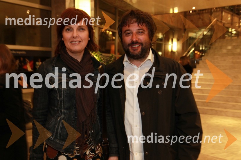 Simona in Aleks Klinec, vinarstvo KlinecDekameron, premiera v SNG Nova Gorica