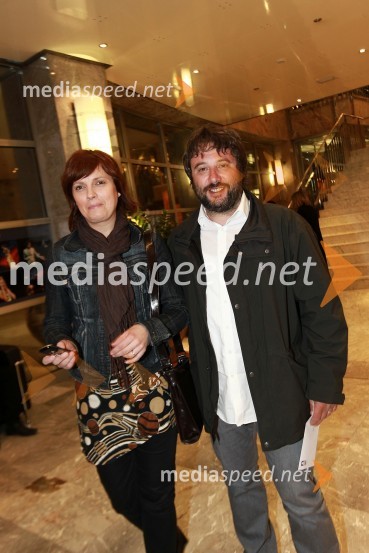 Simona in Aleks Klinec, vinarstvo KlinecDekameron, premiera v SNG Nova Gorica