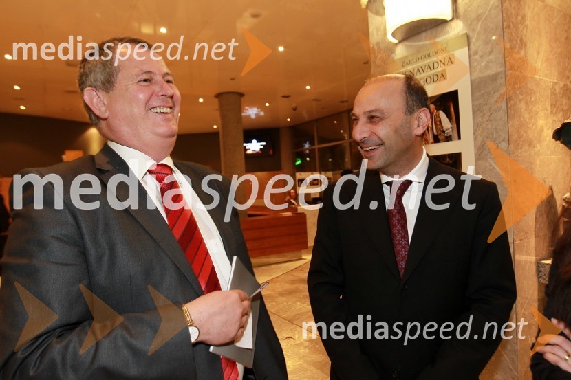 Matjaž Lenassi, Alpina in Marjan Batagelj, direktor Postojnske jameDekameron, premiera v SNG Nova Gorica