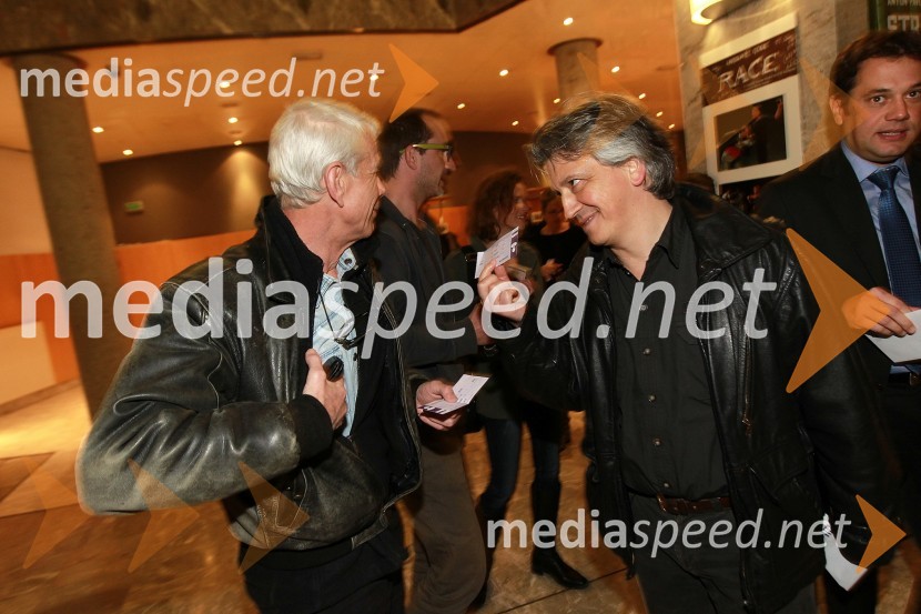 Ivo Barišič, igralec in Iztok Mlakar, igralec
Dekameron, premiera v SNG Nova Gorica