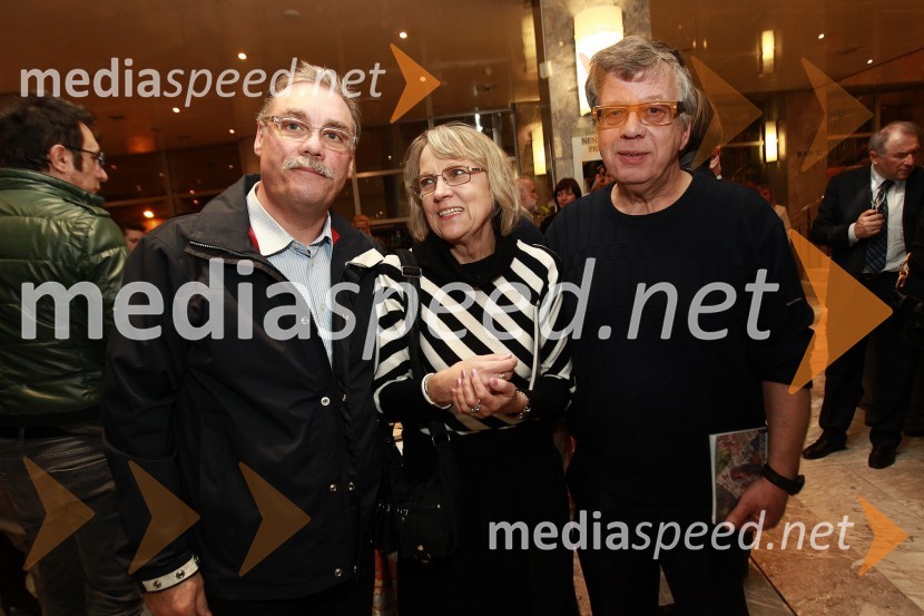 Boris Kobal, igralec, Minu Kjuder, igralka in Sergej Verč, igralecDekameron, premiera v SNG Nova Gorica