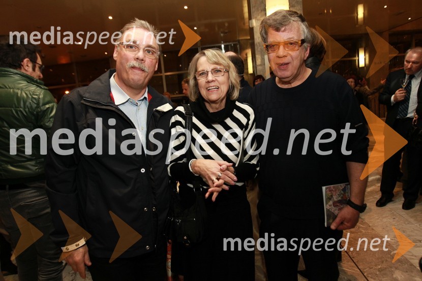 Boris Kobal, igralec, Minu Kjuder, igralka in Sergej Verč, igralecDekameron, premiera v SNG Nova Gorica