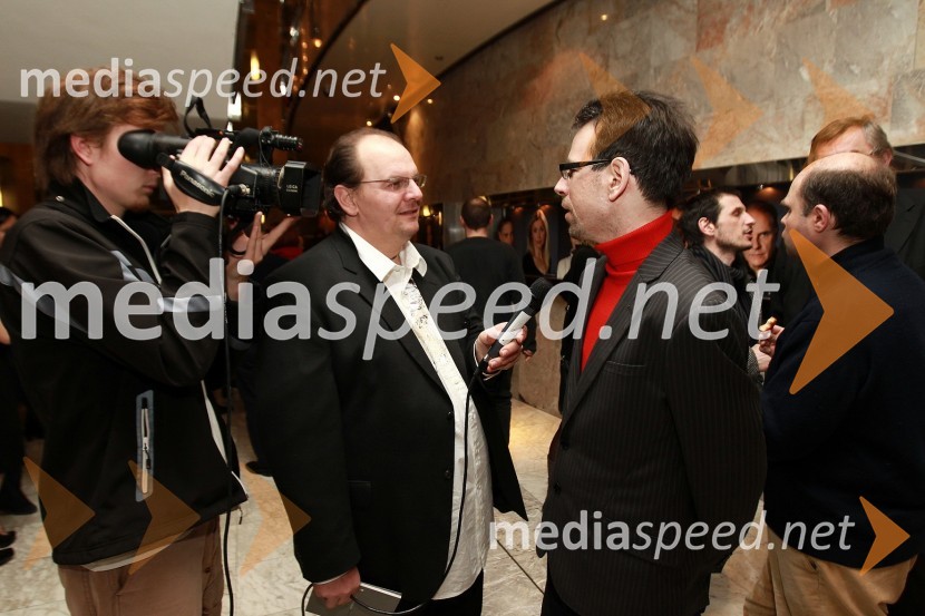 Primož Troha, novinar in Matej Krajnc, pesnik, pisatelj in prevajalecDekameron, premiera v SNG Nova Gorica