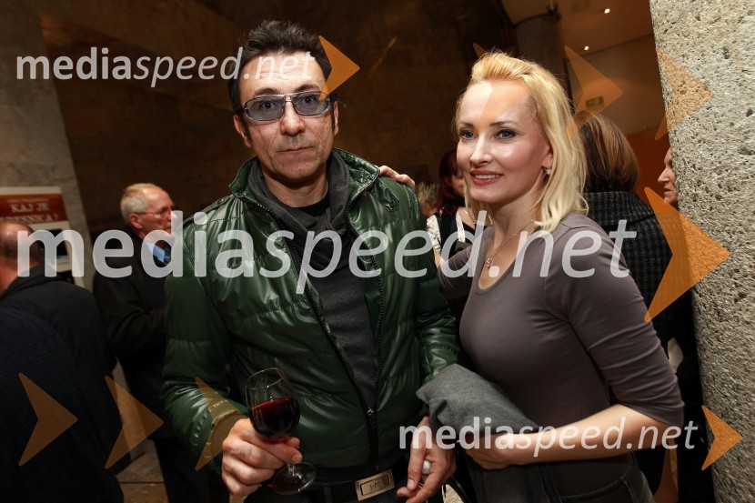 Branko Djurić-Đuro, igralec, režiser, glasbenik in Tanja Ribič, igralkaDekameron, premiera v SNG Nova Gorica