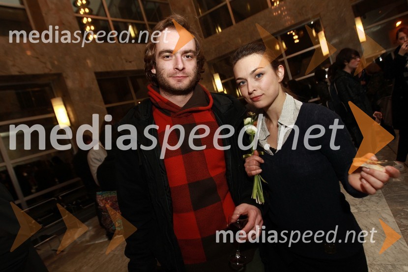 Gregor Gruden, igralec in Arna Hadžialjević, igralkaDekameron, premiera v SNG Nova Gorica