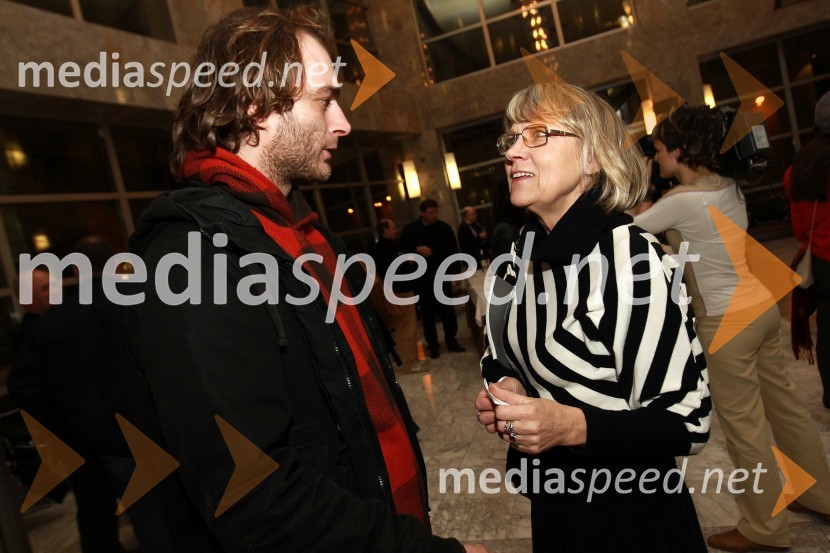 Gregor Gruden, igralec in Minu Kjuder, igralkaDekameron, premiera v SNG Nova Gorica