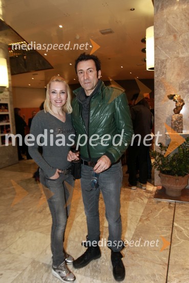 Tanja Ribič, igralka in Branko Djurić-Đuro, igralec, režiser, glasbenikDekameron, premiera v SNG Nova Gorica