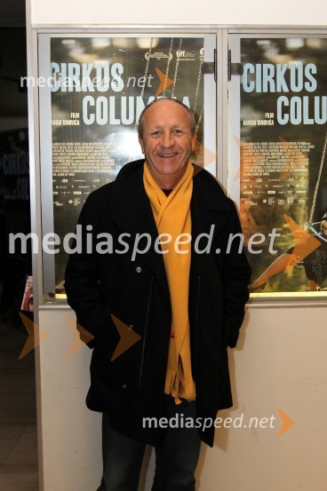 Branko Pavlin, predsednik uprave DnevnikaPremiera filma Cirkus Columbia