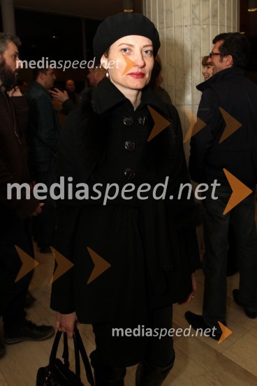 Hermina Kovačič, novinarkaPremiera filma Cirkus Columbia