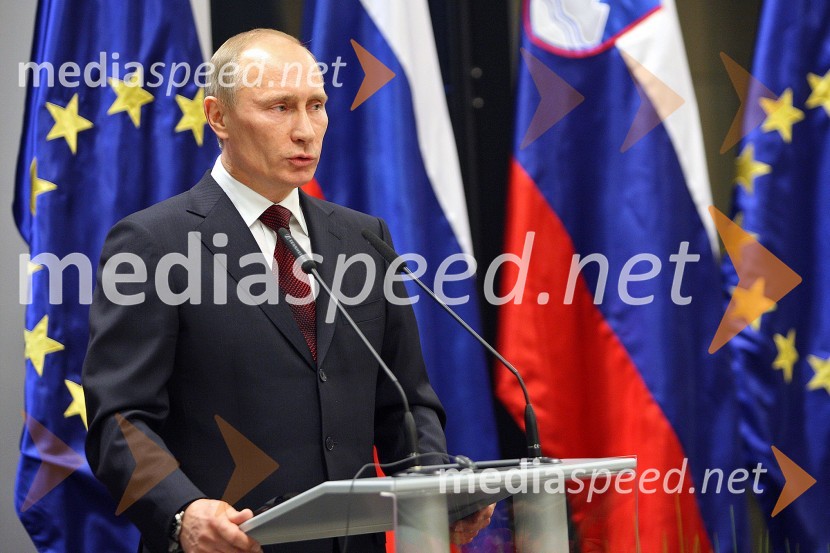 Vladimir Putin, ruski premierVladimir Putin na obisku v Sloveniji