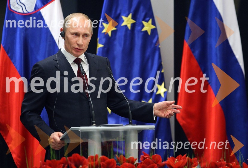 Vladimir Putin, ruski premierVladimir Putin na obisku v Sloveniji