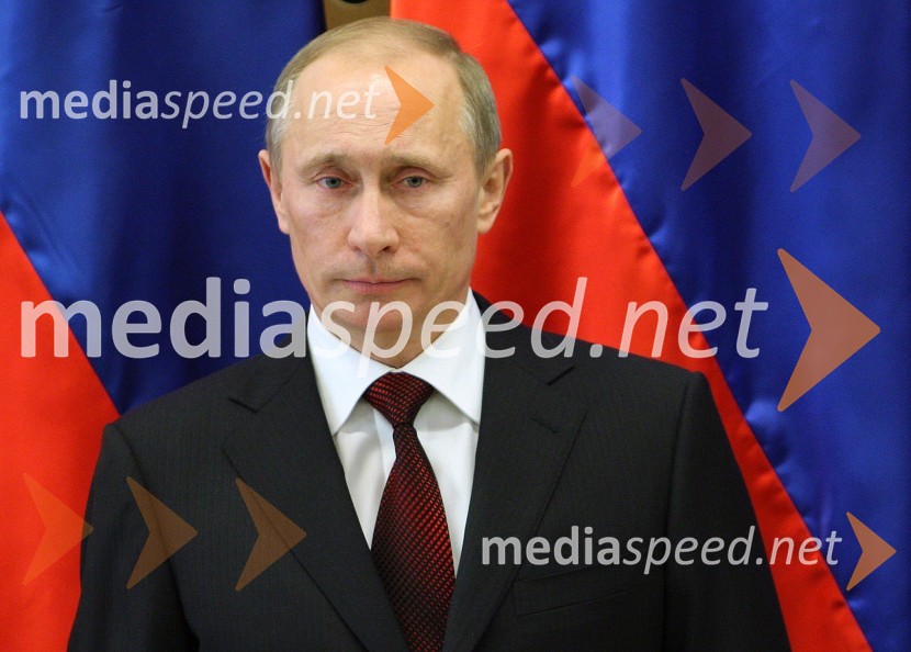 Vladimir Putin, ruski premierVladimir Putin na obisku v Sloveniji
