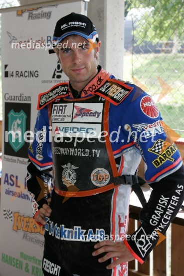 Niels Kristian Iversen (Danska)SPEEDWAY GRAND PRIX, VN Skandinavije 2006, trening